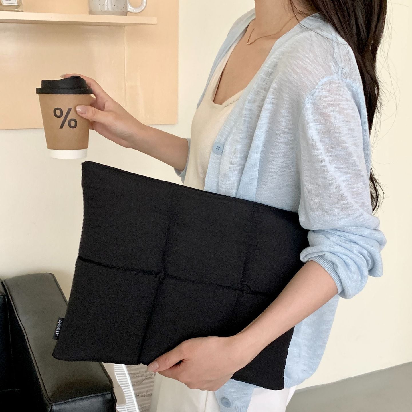 Moovo – deine Fluffy Laptoptasche