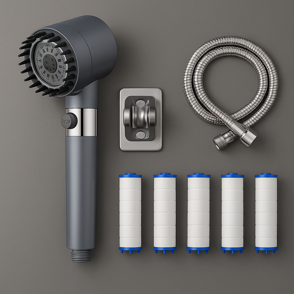 PureLuxe – Duschkopf mit Power-Filter