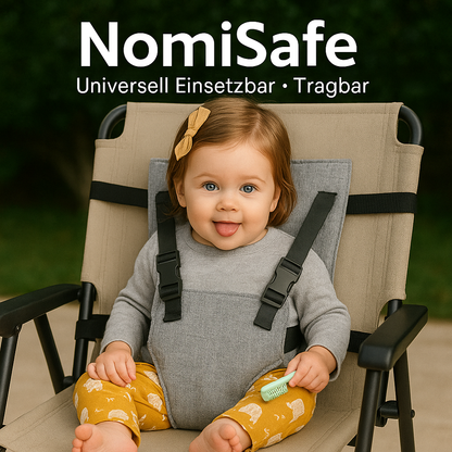 NomiSafe® – Der tragbare Sicherheitsgurt für dein Kind