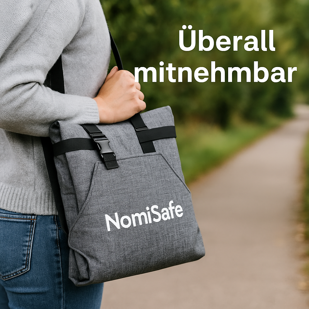 NomiSafe® – Der tragbare Sicherheitsgurt für dein Kind